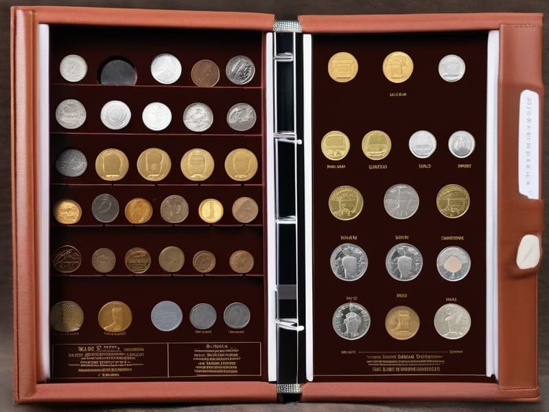 Numismatik-Zubehör: Münzalbum Leuchtturm