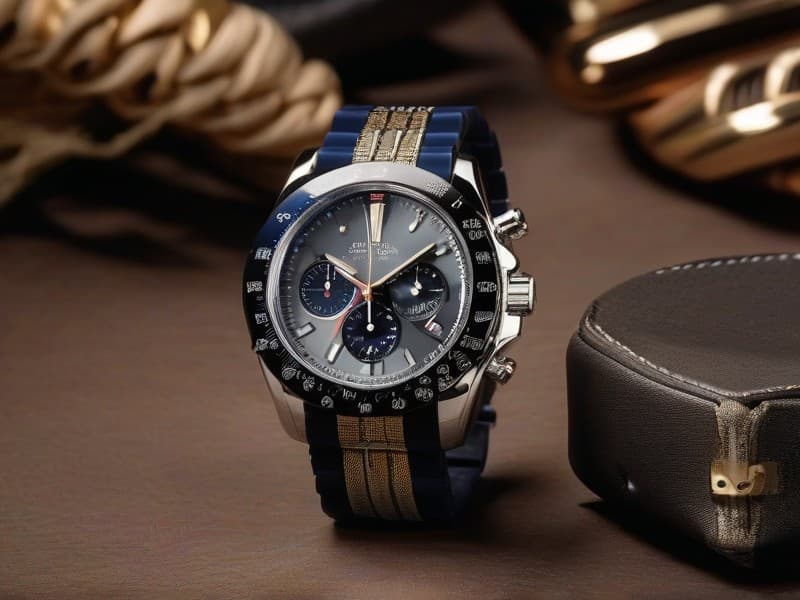 Swatch Irony, Chronograph, Edelstahl